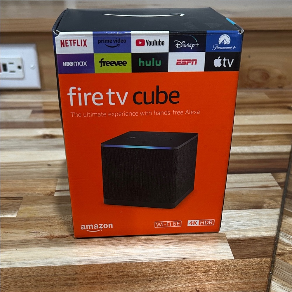 Amazon Fire TV Cube with Wi-Fi 6E and 4K HDR